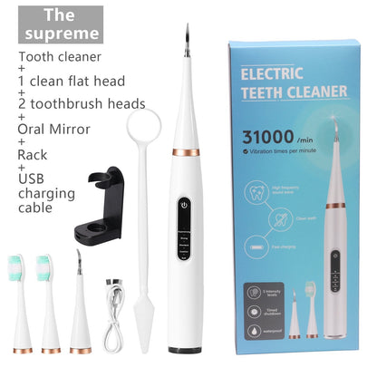 🔥Tooth Scaling and Toothbrush all in one plus spare heads and tools