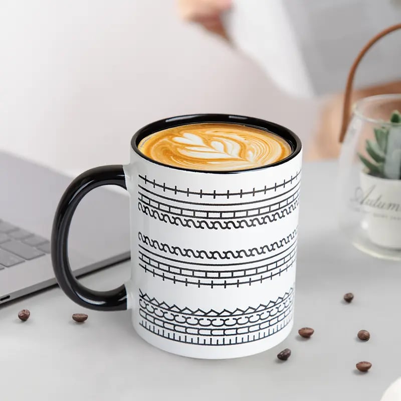 🔥LAST DAY SALE - 49% OFF🎁 Hidden Message Funny Ceramic Coffee Mugs