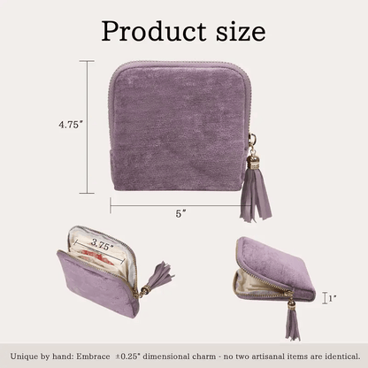 🔥Jewelry zippered pocket case Travel Jewelry Bag Portable Organizer