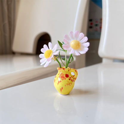 🎁Create Your Own Mini Garden🌸Mini Ceramics Vase Fridge Magnet