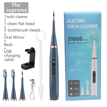 🔥Tooth Scaling and Toothbrush all in one plus spare heads and tools