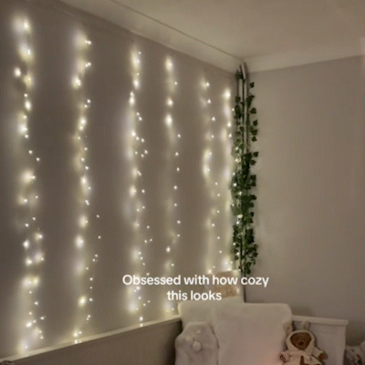✨LED Light Strip, USB Powered LED Curtain Light String for Gift Set
