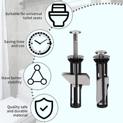 🔥New Year Sale - ✨Heavy Duty Toilet Seat Fastener Bolt kit