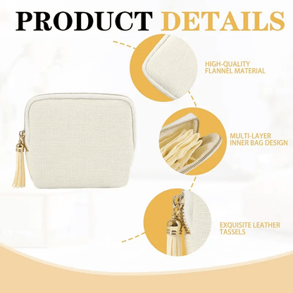 🔥Jewelry zippered pocket case Travel Jewelry Bag Portable Organizer