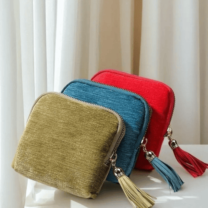 🔥Jewelry zippered pocket case Travel Jewelry Bag Portable Organizer
