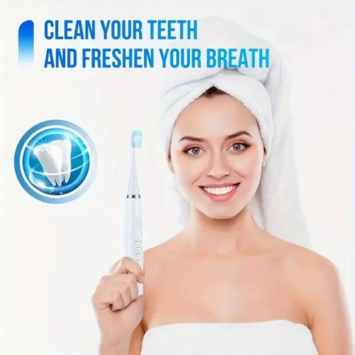 🔥Tooth Scaling and Toothbrush all in one plus spare heads and tools