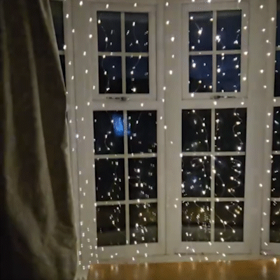 ✨LED Light Strip, USB Powered LED Curtain Light String for Gift Set