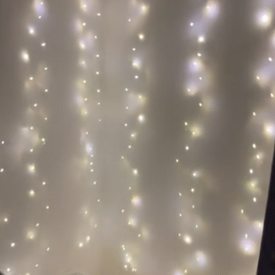 ✨LED Light Strip, USB Powered LED Curtain Light String for Gift Set