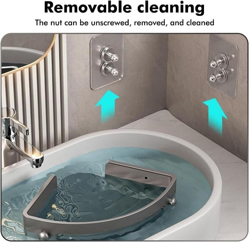 Triangle Shower Caddy Drill Free Wall MountShower Organizer(3PCS)