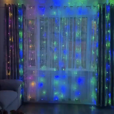 ✨LED Light Strip, USB Powered LED Curtain Light String for Gift Set